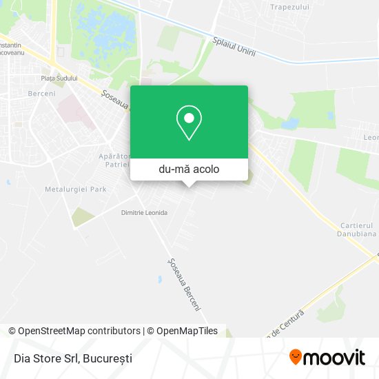 Hartă Dia Store Srl