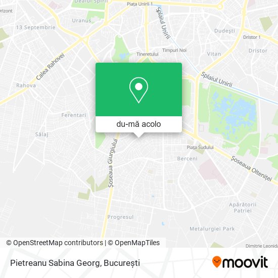 Hartă Pietreanu Sabina Georg
