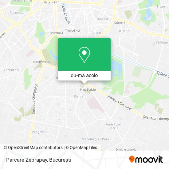 Hartă Parcare Zebrapay