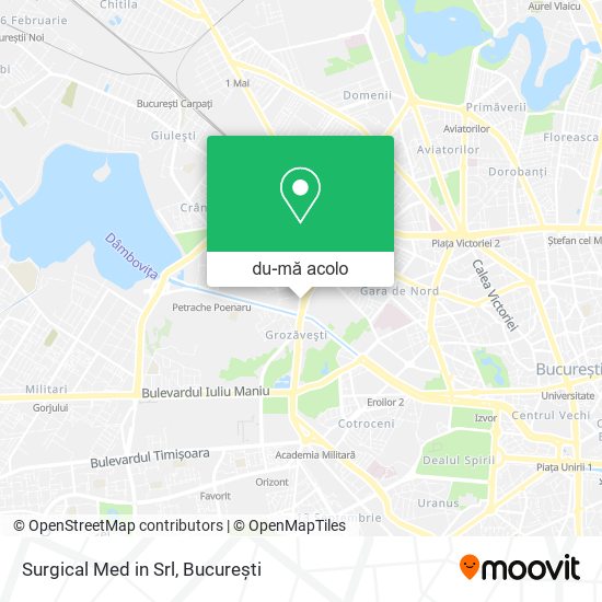 Hartă Surgical Med in Srl