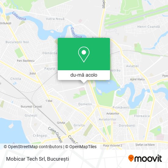 Hartă Mobicar Tech Srl