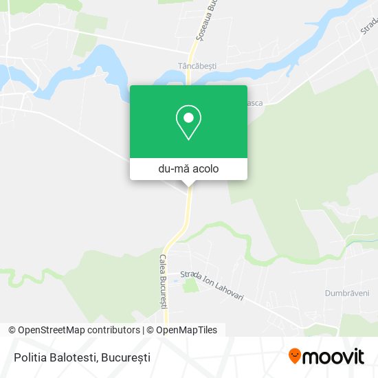 Hartă Politia Balotesti