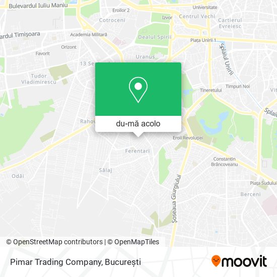Hartă Pimar Trading Company