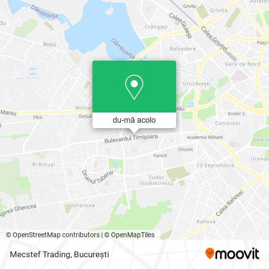 Hartă Mecstef Trading