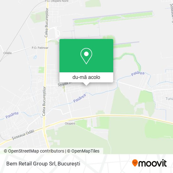 Hartă Bem Retail Group Srl