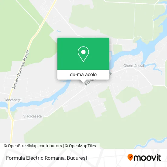 Hartă Formula Electric Romania