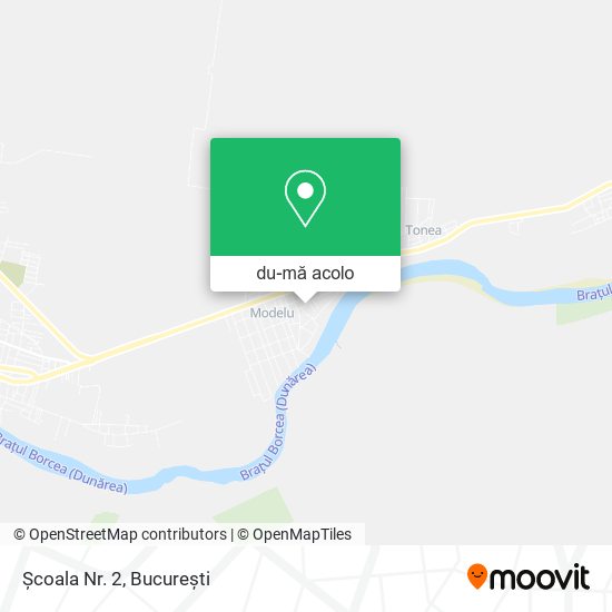 Hartă Școala Nr. 2