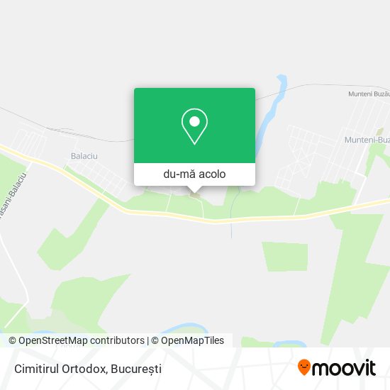 Hartă Cimitirul Ortodox