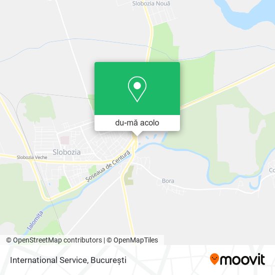 Hartă International Service
