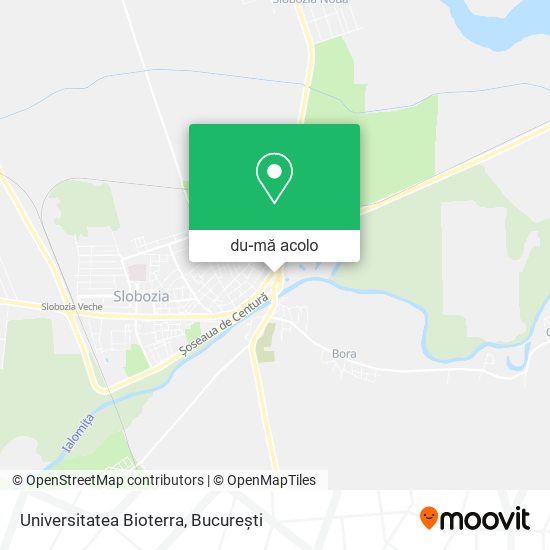 Hartă Universitatea Bioterra