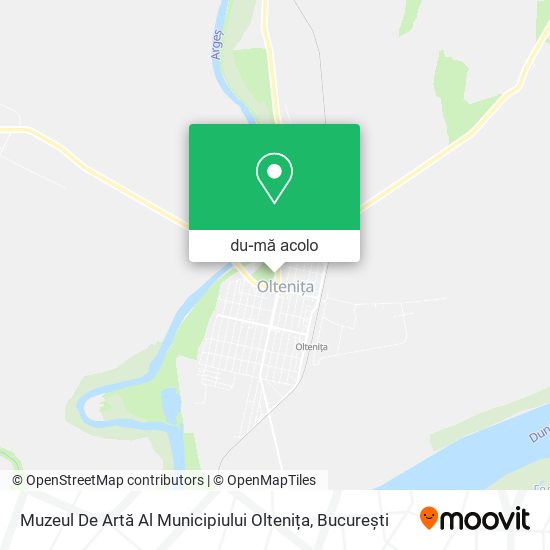 Hartă Muzeul De Artă Al Municipiului Oltenița
