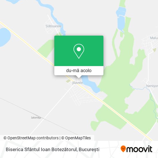 Hartă Biserica Sfântul Ioan Botezătorul
