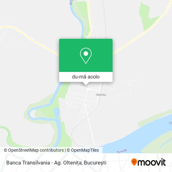 Hartă Banca Transilvania - Ag. Oltenița