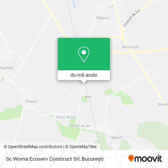 Hartă Sc Woma Ecoserv Construct Srl