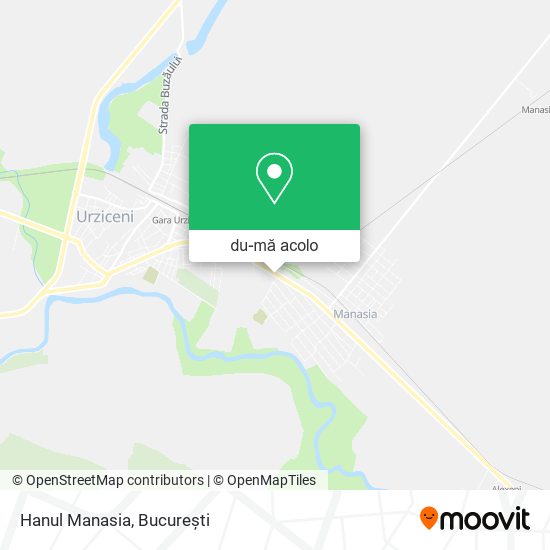 Hartă Hanul Manasia
