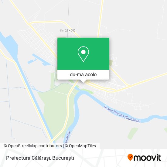 Hartă Prefectura Călărași