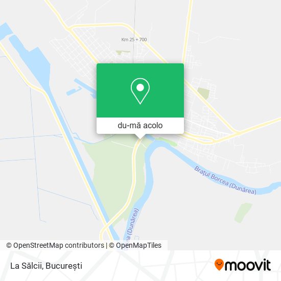 Hartă La Sălcii