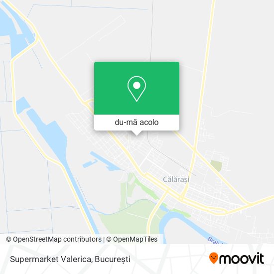 Hartă Supermarket Valerica