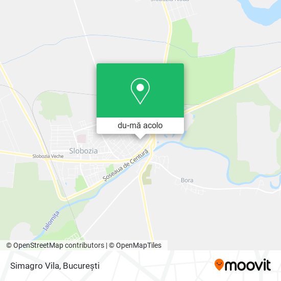 Hartă Simagro Vila