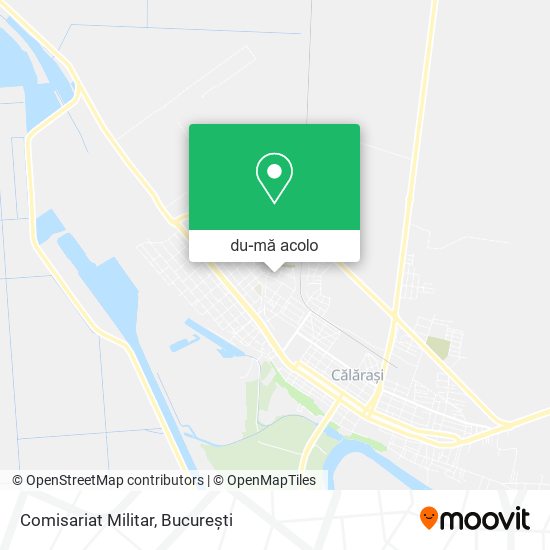 Hartă Comisariat Militar