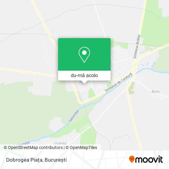 Hartă Dobrogea Piața