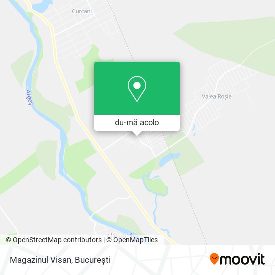 Hartă Magazinul Visan