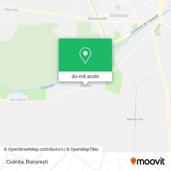 Hartă Ciulnița