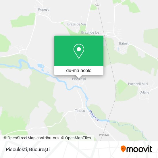 Hartă Pisculești