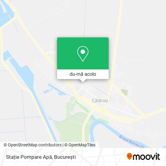 Hartă Stație Pompare Apă