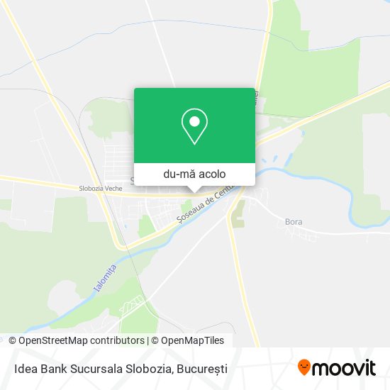 Hartă Idea Bank Sucursala Slobozia