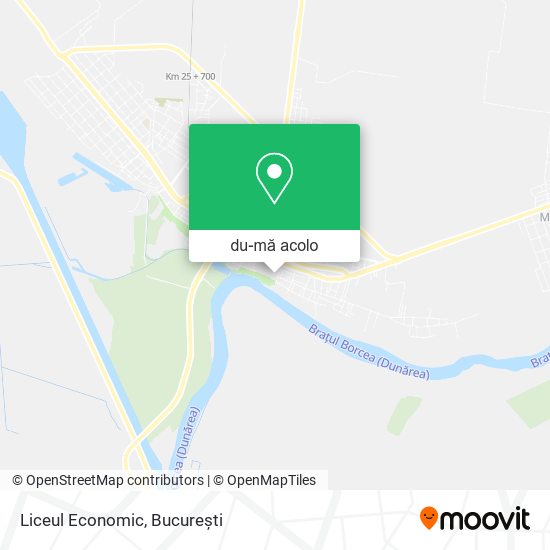 Hartă Liceul Economic