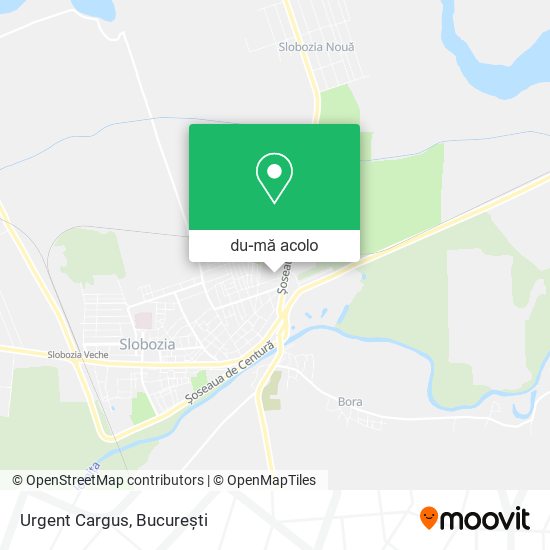 Hartă Urgent Cargus