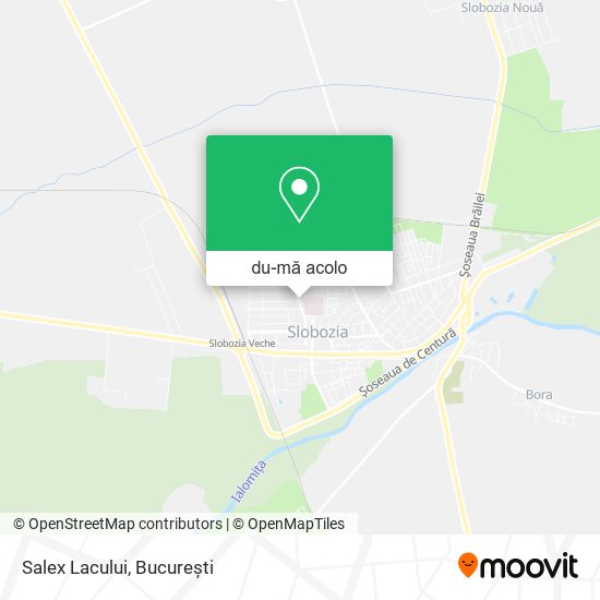 Hartă Salex Lacului