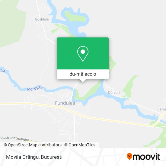 Hartă Movila Crângu
