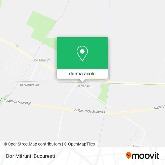 Hartă Dor Mărunt