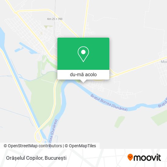 Hartă Orășelul Copilor