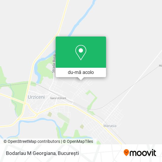 Hartă Bodarlau M Georgiana