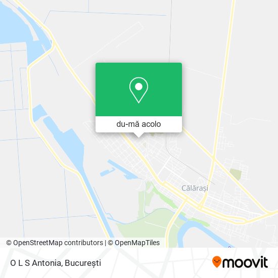 Hartă O L S Antonia