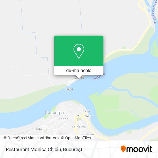 Hartă Restaurant Monica Chiciu