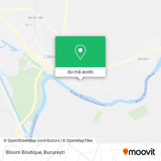 Hartă Bloom Boutique