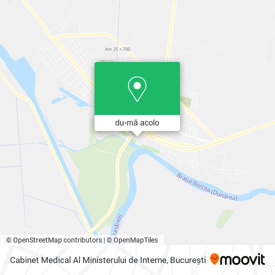 Hartă Cabinet Medical Al Ministerului de Interne