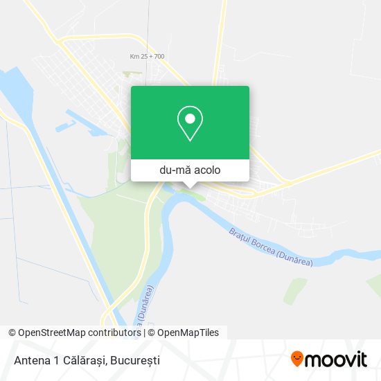 Hartă Antena 1 Călărași