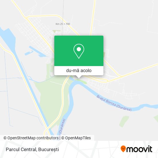 Hartă Parcul Central