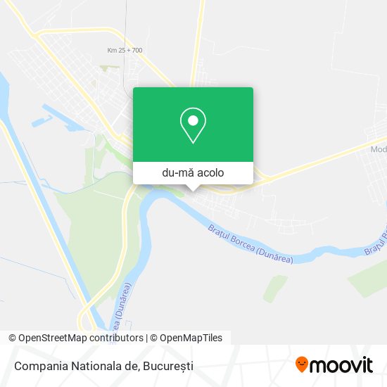 Hartă Compania Nationala de