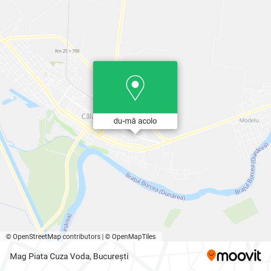 Hartă Mag Piata Cuza Voda