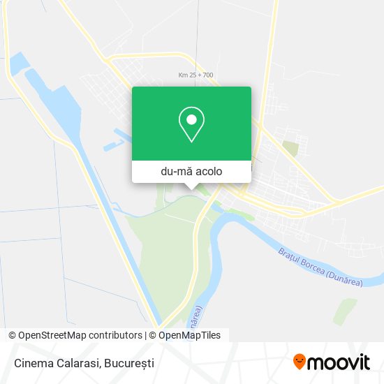 Hartă Cinema Calarasi