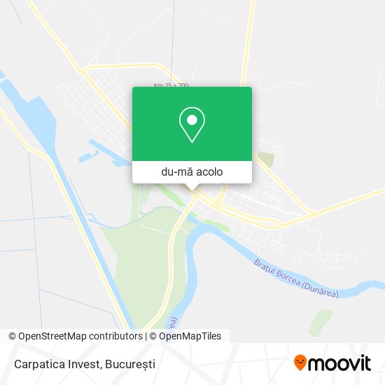 Hartă Carpatica Invest