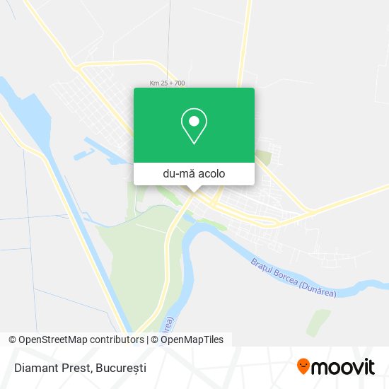 Hartă Diamant Prest