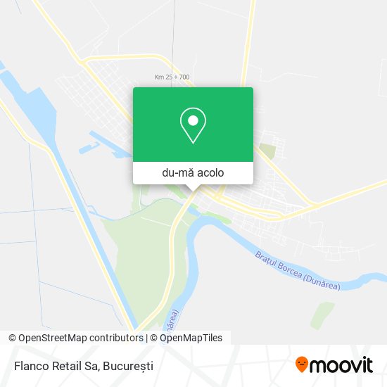 Hartă Flanco Retail Sa