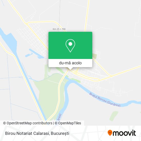 Hartă Birou Notariat Calarasi